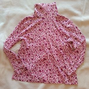 🎁Pink Floral Turtleneck🎁